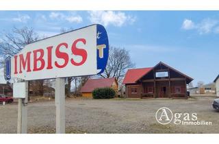Gewerbeimmobilie kaufen in 16775 Löwenberger Land, Gastronomie: Blockhaus-Imbiss im Löwenberger Land