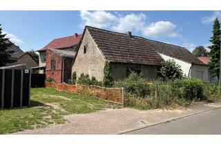 Doppelhaushälfte kaufen in 16833 Fehrbellin, Kleines Häuschen mit Remise (Abriss oder Sanierung)