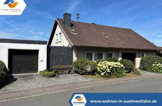 Einfamilienhaus kaufen in 57250 Netphen, VR IMMO: Netphen, großzügiges Einfamilienhaus mit Einliegerwohnung in unverbaubarer Toplage!