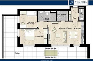 Wohnung mieten in 49808 Lingen, Hochwertige OG-Wohnung mit Balkon im Akazienweg in Lingen