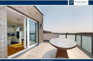 Penthouse kaufen in 60438 Frankfurt, Exklusive Penthousewohnung mit Panoramablick