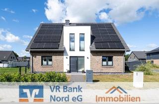 Einfamilienhaus kaufen in 25917 Leck, Ansprechendes und energetisch hochwertiges EFH mit Carportanlage in schöner Lage