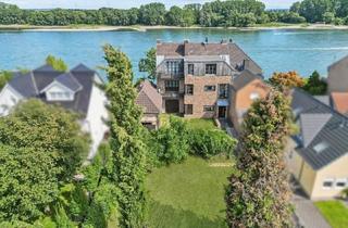 Villa kaufen in 50389 Wesseling, Exklusive Stadtvilla oder MFH und Baugrundstück in erster Reihe am Rhein von Wesseling-Urfeld