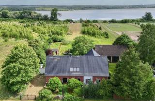 Haus kaufen in 19089 Demen, Natur pur und Seezugang: Großes EFH auf 4 Hektar Land in Feldrandlage am Barniner See