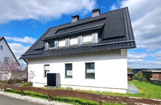 Haus kaufen in 59602 Rüthen, *BESICHTIGUNGSSTOPP* Ruhige Lage mit Blick ins Grüne:Ein-/Zweifamilienhaus in Feldrandlage von Rüthen-Kallenhardt!