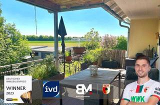 Wohnung kaufen in 86415 Mering, Schöne 3,5-Zimmer-Wohnung mit 107 m², großer Südterrasse und vielen Extras in Mering