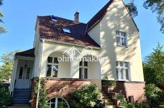 Villa kaufen in 14612 Falkensee, Rarität in Falkensee: Traumhafte Altbauvilla von 1904 mit großem Garten - provisionsfrei