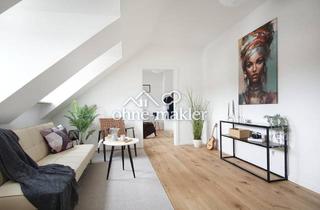 Wohnung kaufen in 83308 Trostberg, Licht, Luft & Ausblick: Frisch saniertes Dachgeschoss-Highlight - bezugsfrei in Trostberg