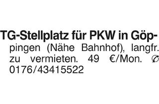 Immobilie mieten in 73033 Göppingen, Sonstige Immobilien mieten, Göppingen