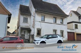Einfamilienhaus kaufen in 66450 Bexbach, Bexbach: Einfamilienhaus mit großem Garten und Garage – ideal für Familien oder Investoren