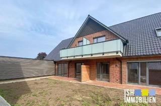 Wohnung mieten in 21635 Jork, Jung wohnen im Alten Land! Moderne 4-Zi-EG-Wohnung mit Blick ins Grüne