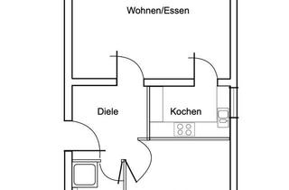 Wohnung kaufen in 36341 Lauterbach, Lauterbach (Hessen) - 2-Zimmer-Eigentumswohnung in Lauterbach (provisionsfrei)