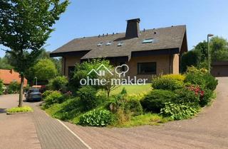 Einfamilienhaus kaufen in 59755 Neheim-Hüsten, Neheim Rusch: modernisiert & freistehend mit eigenem Garten - ruhige Lage Sackgasse, Wald gegenüber