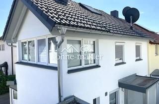 Doppelhaushälfte kaufen in 73434 Aalen, Bezugsfertige Doppelhaushälfte mit Terrasse, Garage, Loggia | modernisiert, provisionsfrei