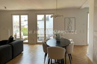 Wohnung mieten in 80469 München, Exklusiv möblierte 3-Zimmer-Wohnung mit Balkon in der Ludwigsvorstadt