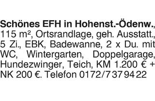 Haus mieten in 72531 Hohenstein, Häuser mieten, Reutlingen