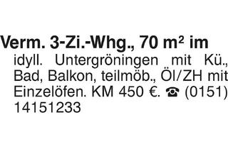 Wohnung mieten in 73453 Abtsgmünd, Verm. 3-Zi.-Whg., 70 m2 im