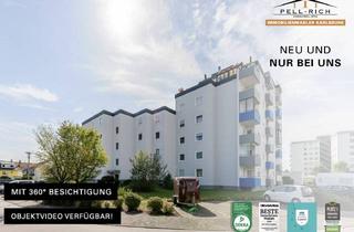 Wohnung kaufen in 76344 Eggenstein-Leopoldshafen, Eggenstein-Leopoldshafen - WOHNTRAUM: Helle 3-Zimmer-Wohnung mit Loggia in Westausrichtung und praktischer Raumaufteilung
