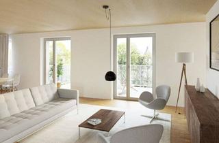 Wohnung kaufen in 04318 Leipzig, Leipzig - NEUBAU-Wohnung mit Balkon zum Garten * 4 Zimmer * KFW 40 und QNG