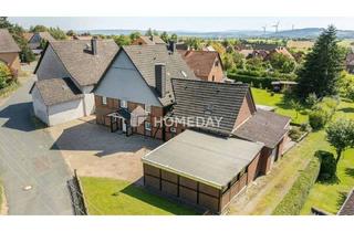 Haus kaufen in 31737 Rinteln, Rinteln - Charmantes Mehrgenerationenhaus mit Pool, Sauna und zusätzlichem Grundstück in naturnaher Lage