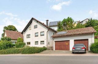 Haus kaufen in 74374 Zaberfeld / Ochsenburg, Zaberfeld / Ochsenburg - Solides Zweifamilienhaus - Generationenfreundlich & flexibel nutzbar