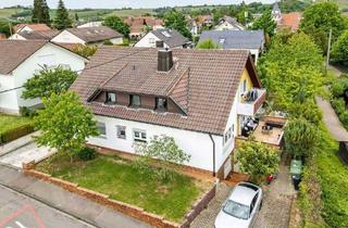 Haus kaufen in 75056 Sulzfeld, Sulzfeld - Solides Zweifamilienhaus - Multitalent in Sulzfeld