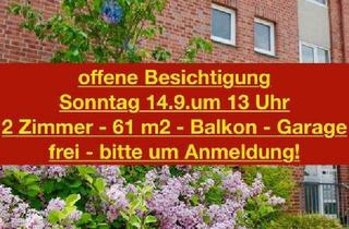 Wohnung kaufen in 22047 Hamburg, Hamburg - 2 Zimmer - 62 m2 - toller Schnitt + Balkon + Garage - ruhige Lage - frei
