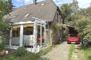 Doppelhaushälfte kaufen in 28777 Bremen / Farge, Bremen / Farge - PURNHAGEN-IMMOBILIEN - Gepflegte Doppelhaushälfte mit Carport in ruhiger Lage von Bremen - Farge