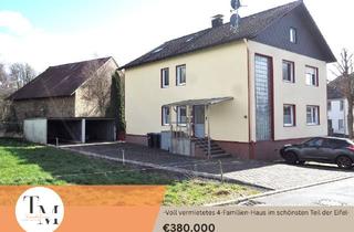 Haus kaufen in 54578 Berndorf, Berndorf - Voll vermietetes 4-Familien-Haus im schönsten Teil der Eifel