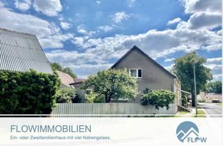 Haus kaufen in 15938 Kasel-Golzig, Ein- oder Zweifamilienhaus mit viel Nebengelass und zahlreichen Nutzungsmöglichkeiten