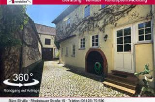 Haus kaufen in 65346 Eltville, Historisches Zweifamilienhaus mit Scheune und sonnigem Garten in guter Lage