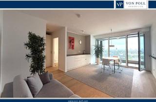 Wohnung kaufen in 60326 Frankfurt, Elegante Zwei-Zimmer-Wohnung mit großer Loggia und Panoramablick