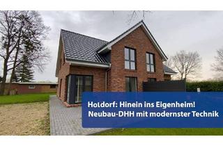 Doppelhaushälfte kaufen in 49451 Holdorf, Holdorf - Neubau Doppelhaushälfte inklusive Grundstück und moderner Einbauküche von Privat