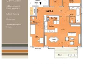Wohnung kaufen in 71409 Schwaikheim, Schwaikheim - Neubau Wohnung in Schwaikheim (4,5-Zimmer)