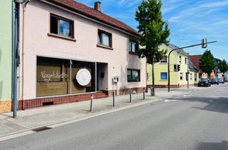 Einfamilienhaus kaufen in 68753 Waghäusel, Waghäusel - Einfamilienhaus mit Gewerbeeinheit in zentraler Lage Kirrlach