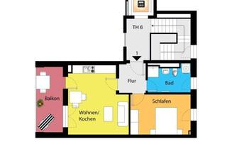 Wohnung mieten in 01097 Dresden, Erstbezug zum Wohlfühlen! Hochwertig und modern, großer Balkon, Fußbodenheizung!