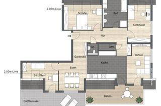 Penthouse kaufen in 75056 Sulzfeld, STERNENZAUBER - ganz oben das Leben genießen