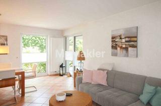 Wohnung kaufen in 64342 Seeheim-Jugenheim, Möblierte, hochwertig sanierte Erdgeschosswohnung mit kleiner Gartenoase