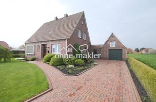 Einfamilienhaus kaufen in 26529 Leezdorf, Gepflegtes Einfamilienhaus mit Garage in Leezdorf, ca. 15 km zur Nordseeküste