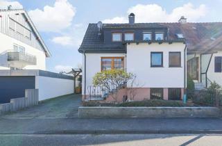 Doppelhaushälfte kaufen in 75217 Birkenfeld, Birkenfeld - Kleines Wohnhaus mit schönem Grundstück