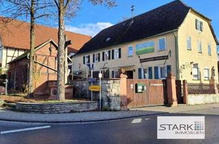 Bauernhaus kaufen in 97941 Tauberbischofsheim, Tauberbischofsheim - Großes Bauernhaus mit Hof, Scheunen und Gewölbekeller - top für Tierhaltung, Gastronomie u.v.m.