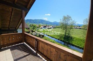 Wohnung mieten in 83233 Bernau, Charmante helle 3-Zi Dachgeschosswohnung mit traumhaftem Bergblick am Chiemsee