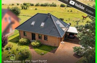 Einfamilienhaus kaufen in 18356 Pruchten, Boddennähe, Bootsgarage, Blick ins Grüne & pachtbare 1 ha-Wiese