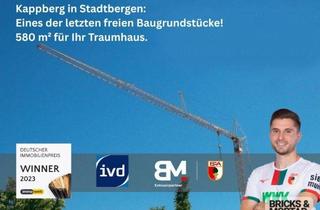 Grundstück zu kaufen in 86391 Stadtbergen, Kappberg in Stadtbergen: Eines der letzten freien Baugrundstücke!