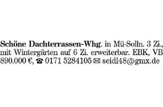 Wohnung kaufen in 81479 München, Schöne Dachterrassen-Whg.