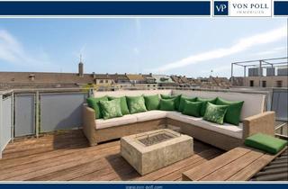 Wohnung kaufen in 40219 Düsseldorf, Individuelle Maisonette-Wohnung mit Dachterrasse am Rhein