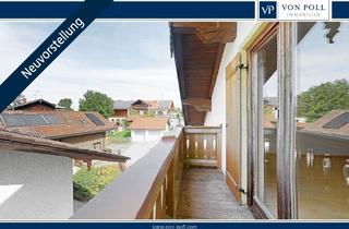 Wohnung kaufen in 83677 Reichersbeuern, 3-Zimmer-Dachidylle mit Balkon im Herzen von Reichersbeuern