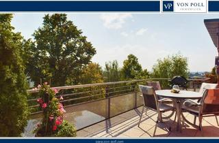 Penthouse kaufen in 65191 Wiesbaden, Lift direkt in die Wohnung! Exklusives & ruhiges Aukamm-Penthouse mit Panoramablick