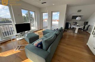 Wohnung kaufen in 63110 Rodgau, Attraktive vermietete 3 Zimmerwohnung im Herzen von Jügesheim: 2 Dachterrassen, Fahrstuhl, EBK + TG