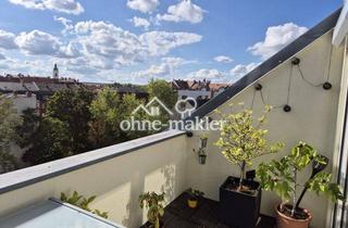 Wohnung kaufen in 90763 Fürth, Provisionsfrei - Tolle Aussicht über den Dächern der Fürther-Südstadt